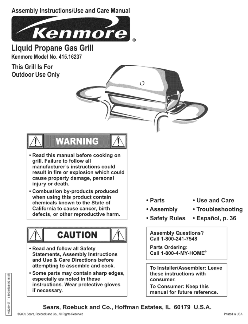 Kenmore Kenmore 415.16237 Use & care manual