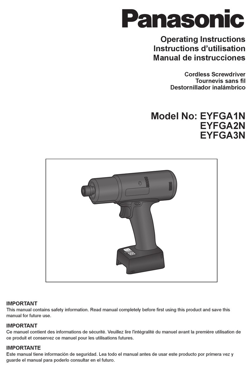 Panasonic EYFGA1N User manual