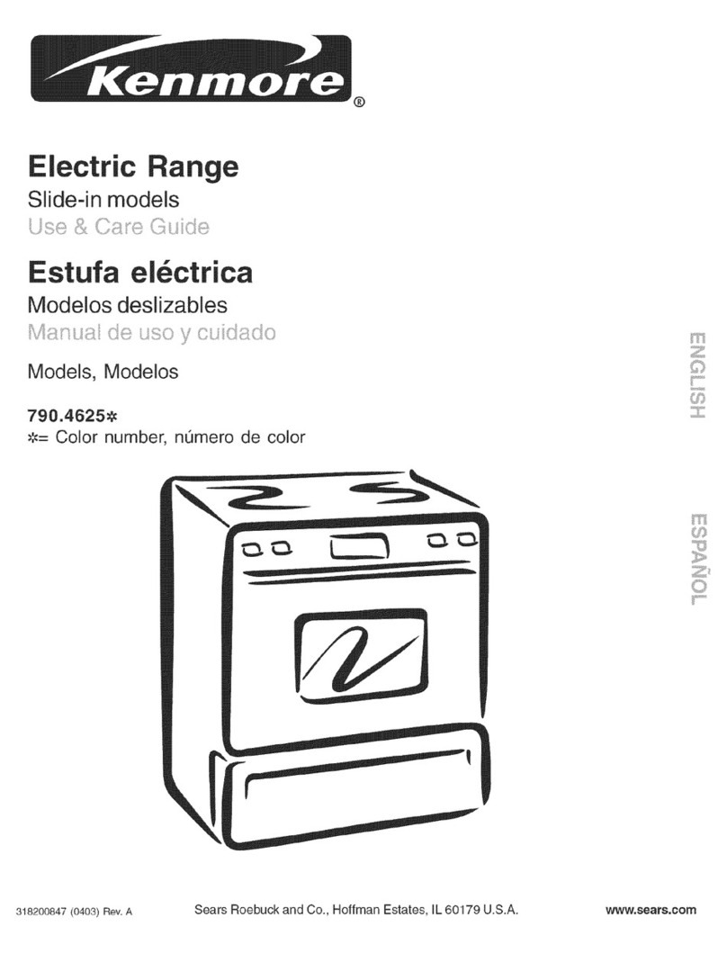 Kenmore 790.4625 Series Use & care guide