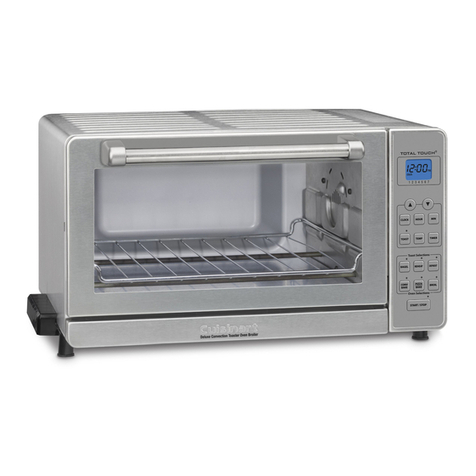 Cuisinart TOB-130 INSTRUCTION AND RECIPE BOOKLET