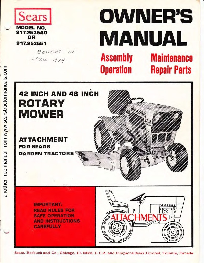 Sears 917.253540 owner's manual