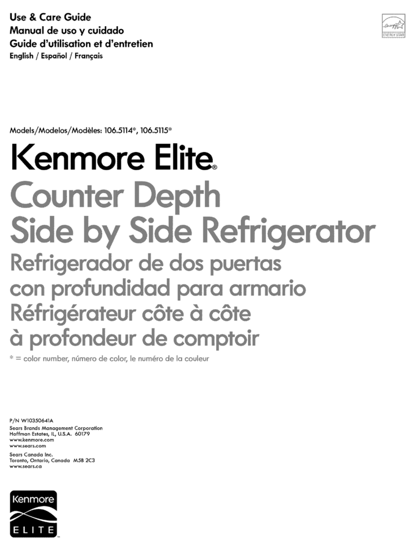 Kenmore 106.5114 Series Use & care guide