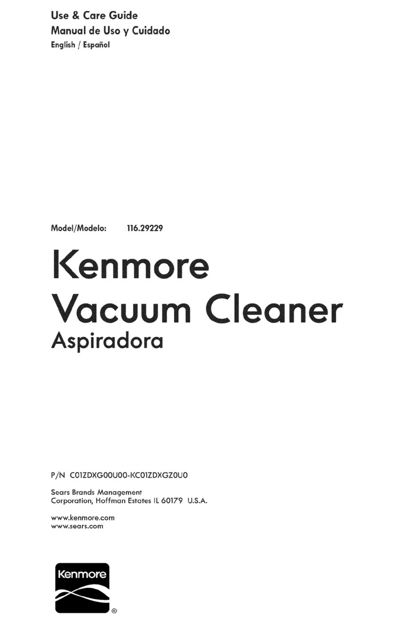 Kenmore 116.29229 User manual
