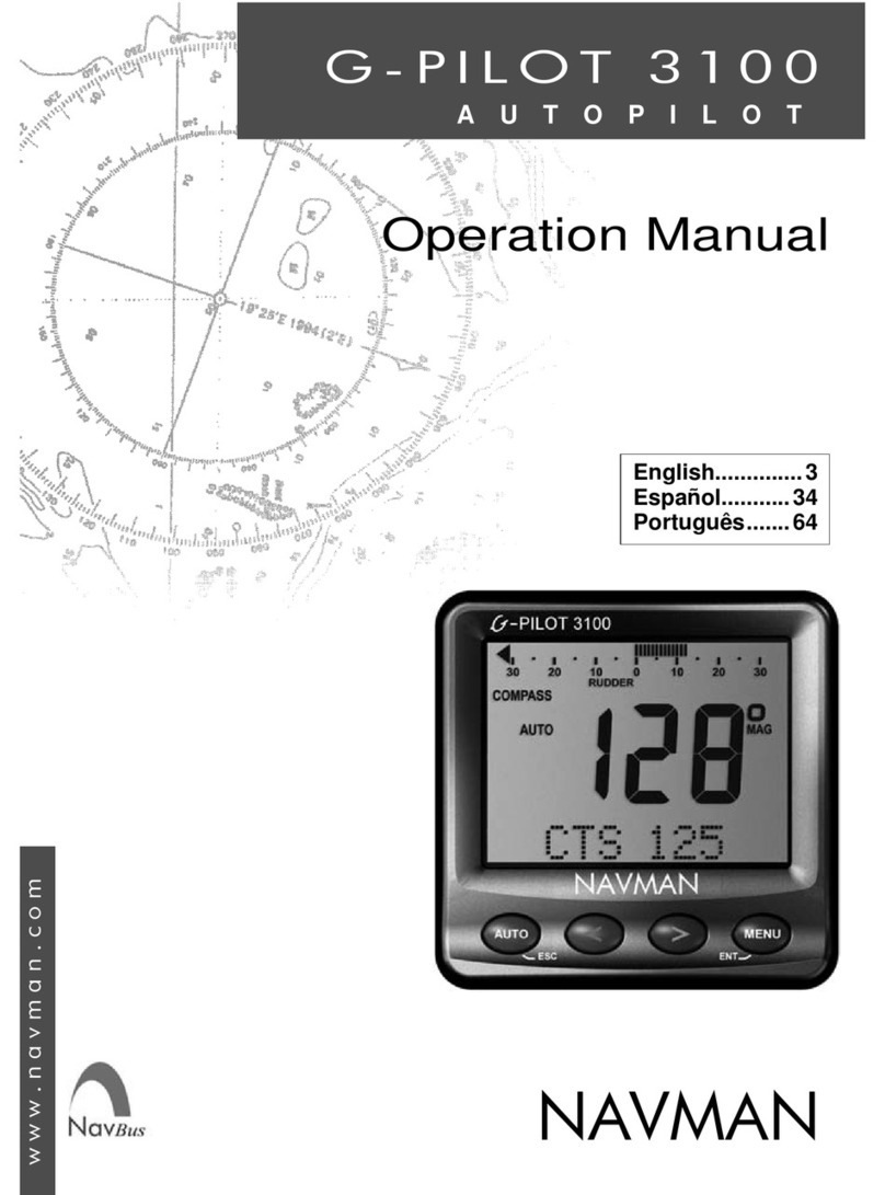 Navman G-PILOT 3100 Operation manual