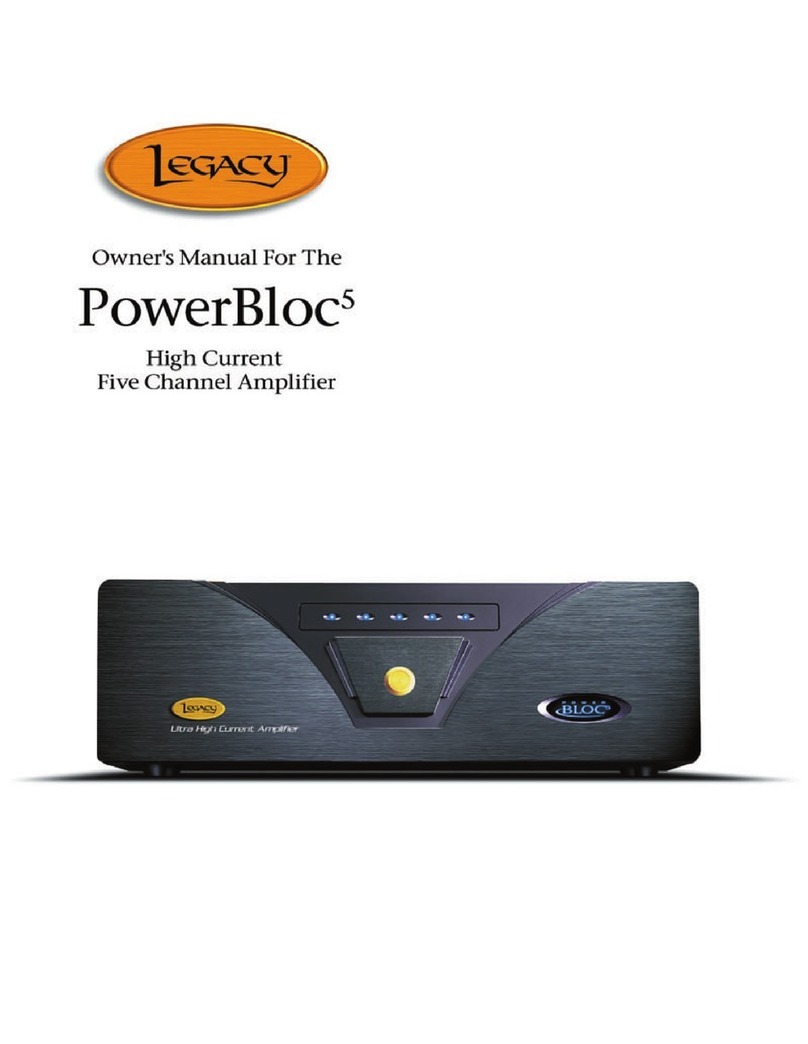 Legacy PowerBloc 5 User manual