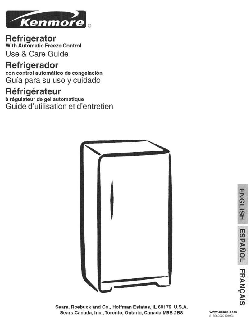 Kenmore 2536072100B Use & care guide