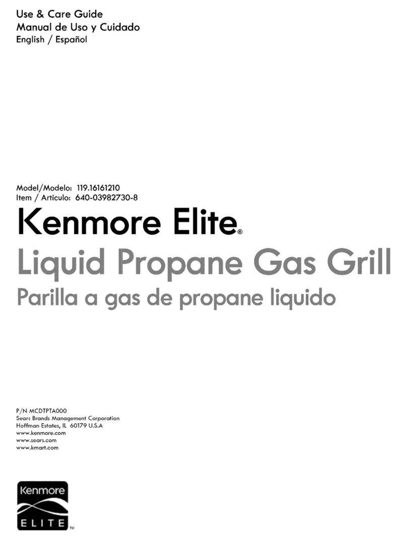 Kenmore 119.16161210 User manual