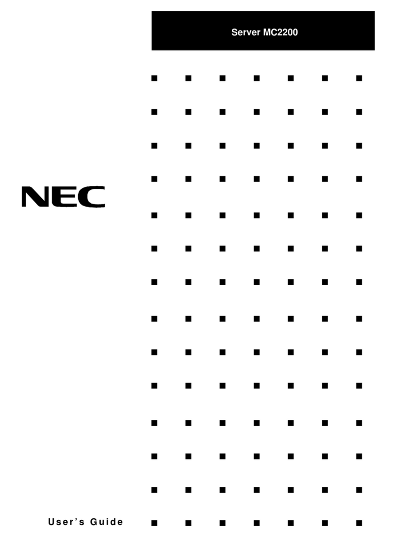 NEC MC2200 User manual