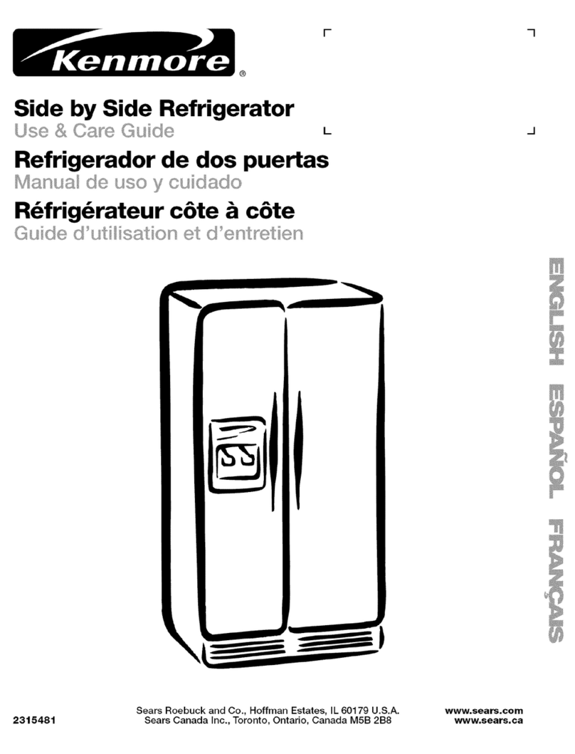 Kenmore 2315481 User manual
