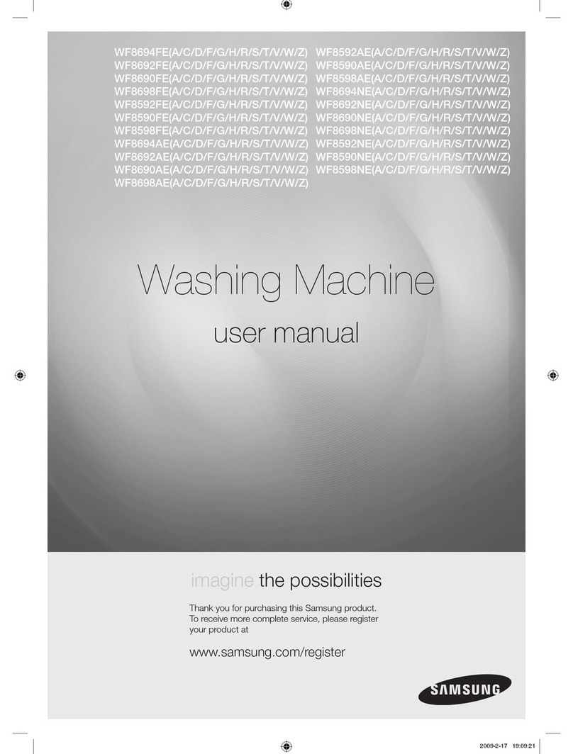 Samsung WF8694FE user manual