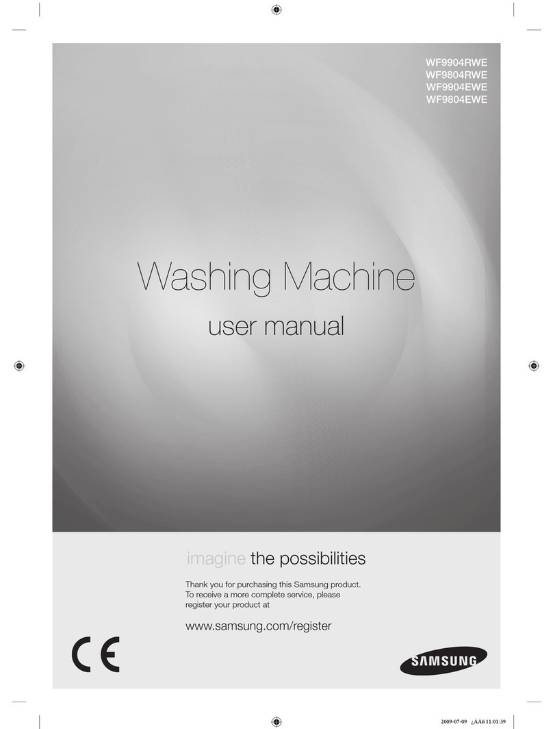 Samsung WF9804EWE user manual