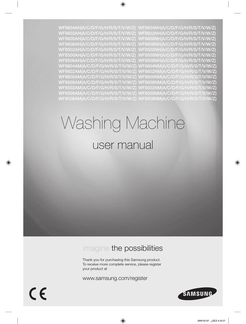 Samsung WF8604AH User manual