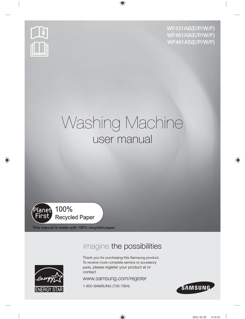 Samsung WF431AB user manual