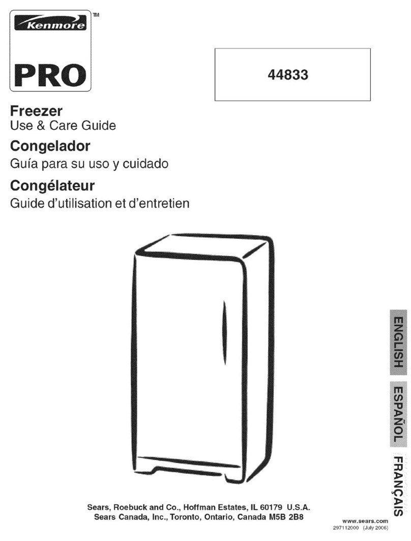 Kenmore Kenmore Pro 44833 Use & care guide