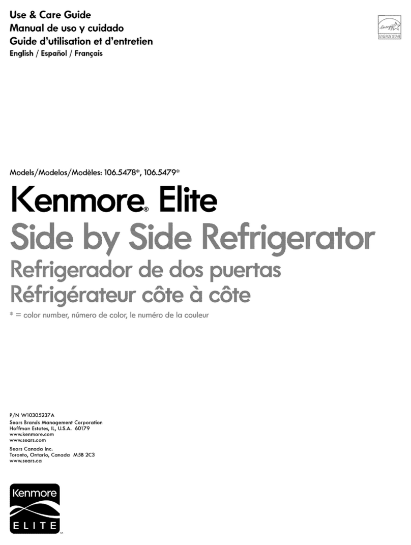 Kenmore 106.5478 Use & care guide
