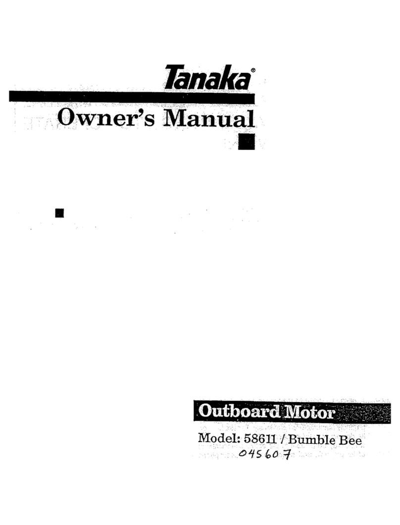 Tanaka 58611 owner's manual