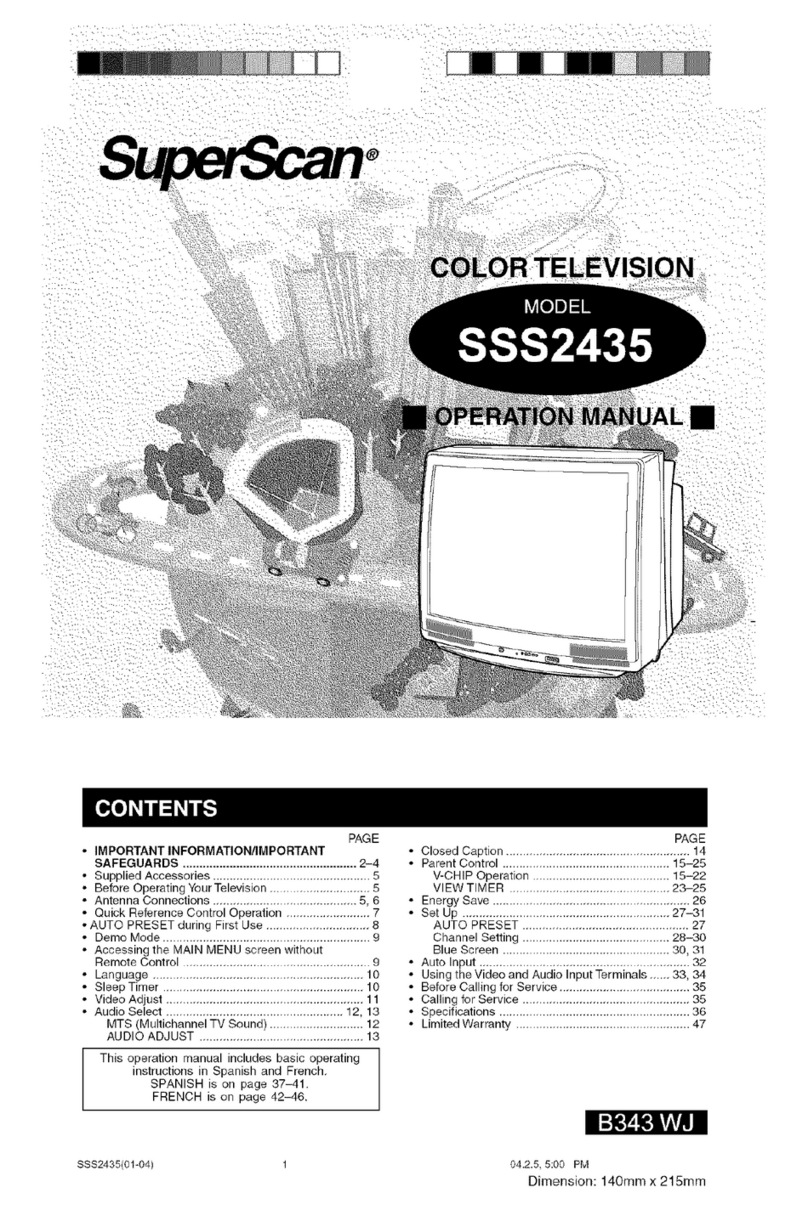 SUPERSCAN SSS2435 Operation manual