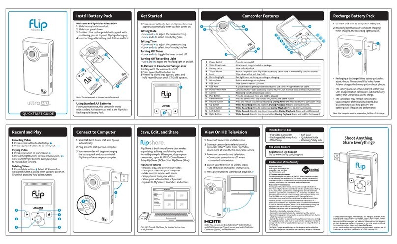 Flip Flip UltraHD User manual