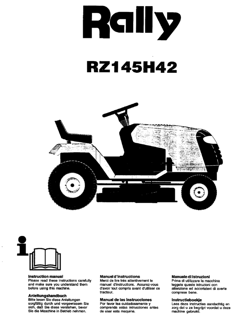 Rally RZ145H42 instruction manual