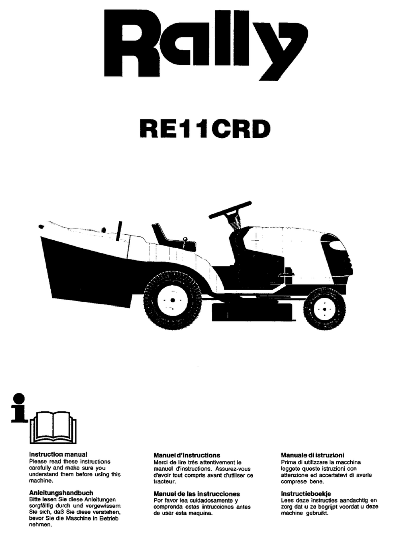 Rally RE11CRD instruction manual