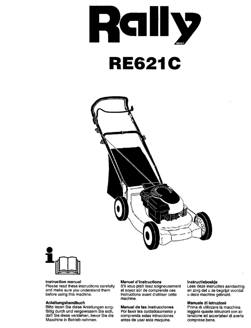 Rally RE621C instruction manual