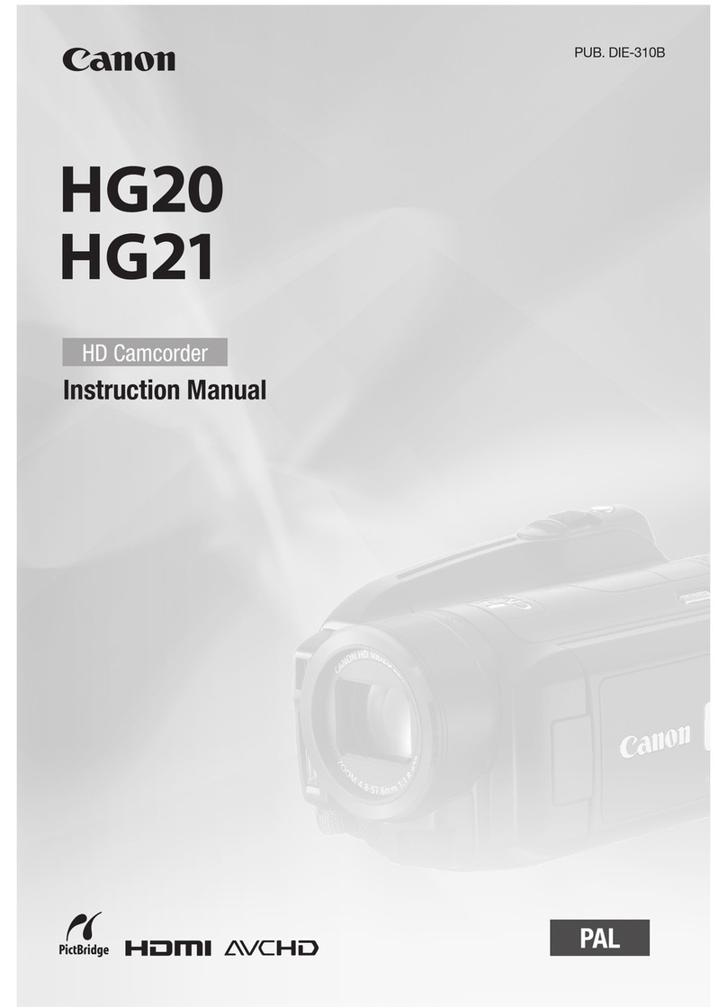 Cannon HG20 instruction manual
