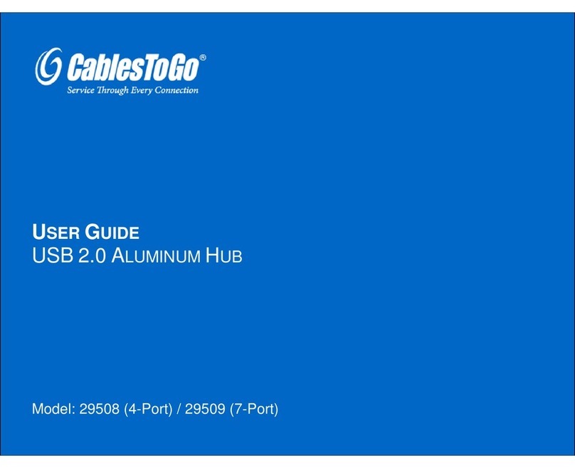 Cables to Go 29508 User manual Cables to Go 29508 User manual