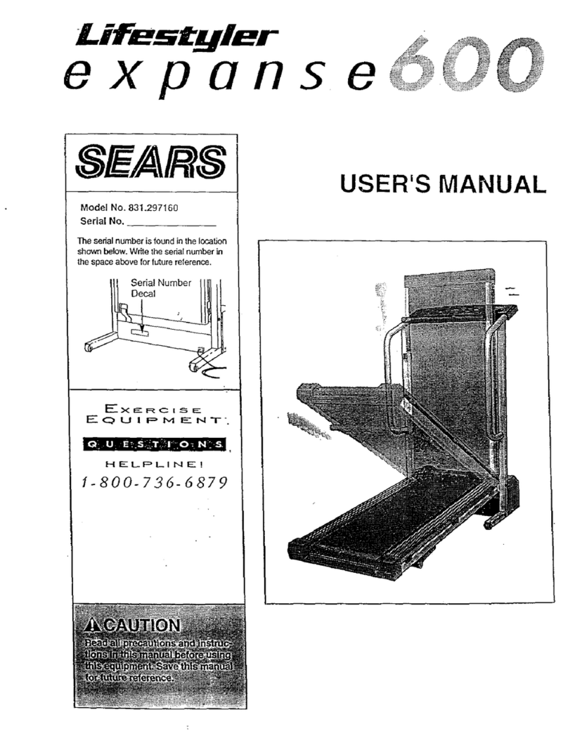 LIFESTYLER Expanse 600 831.297160 User manual