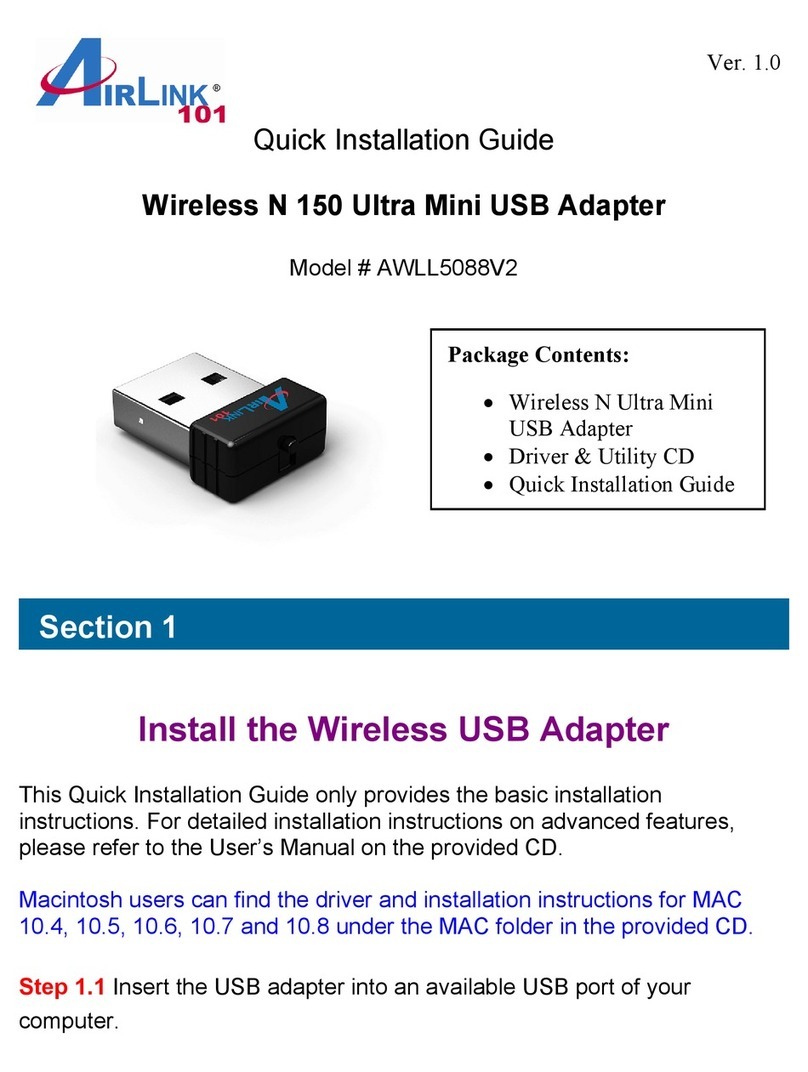 Airlink101 AWLL5088V2 User manual