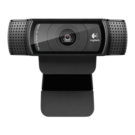 Logitech HD Pro Webcam C920 User manual Logitech HD Pro Webcam C920 User manual