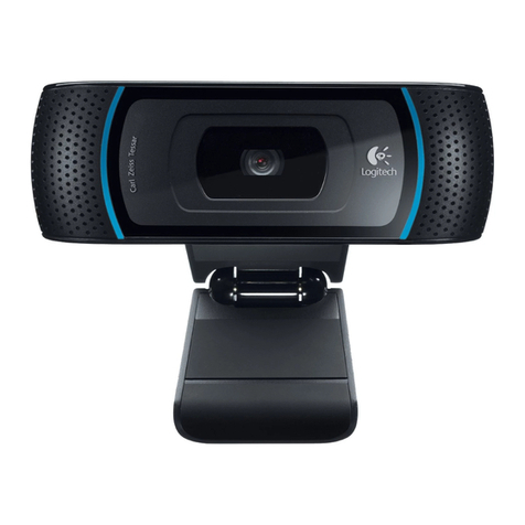 Logitech B910 HD Webcam manual