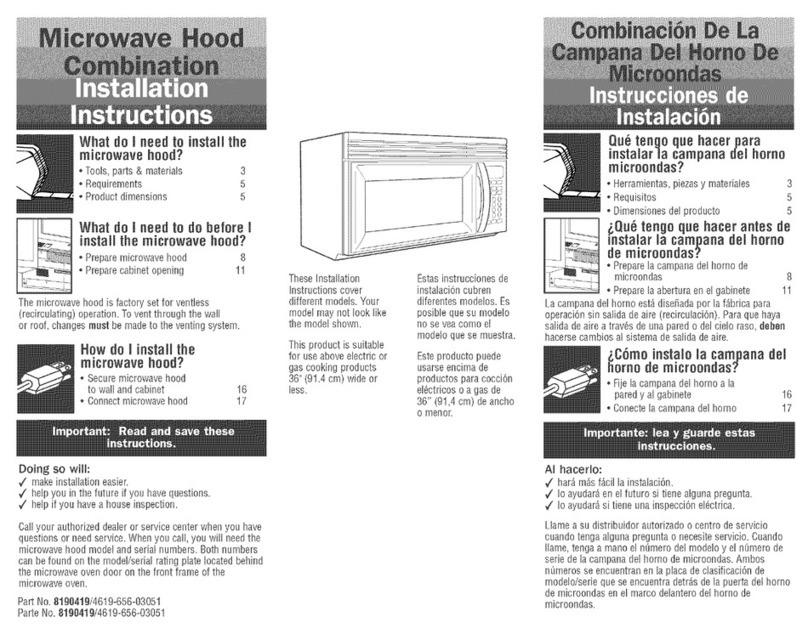 Whirlpool 8190419 User manual