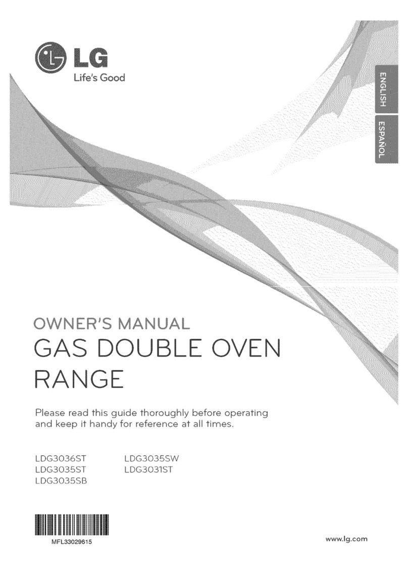 LG LDG3036ST owner's manual