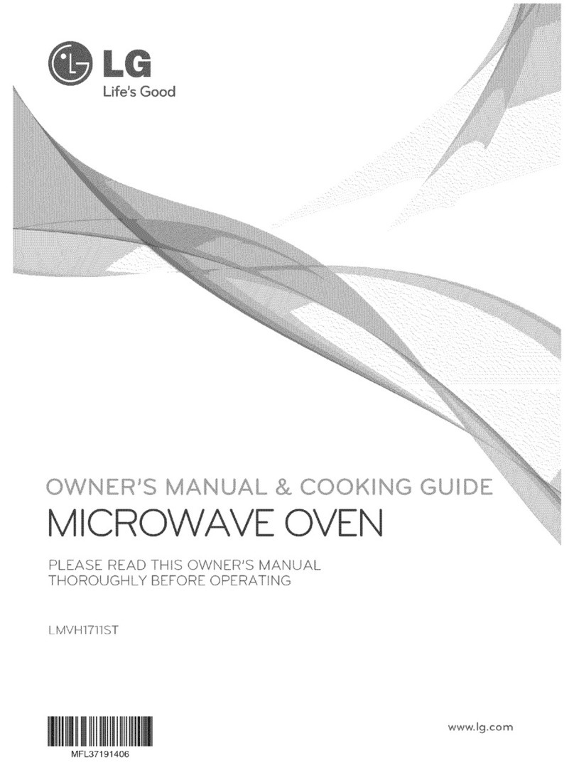 LG LMVH1711ST Use and care manual