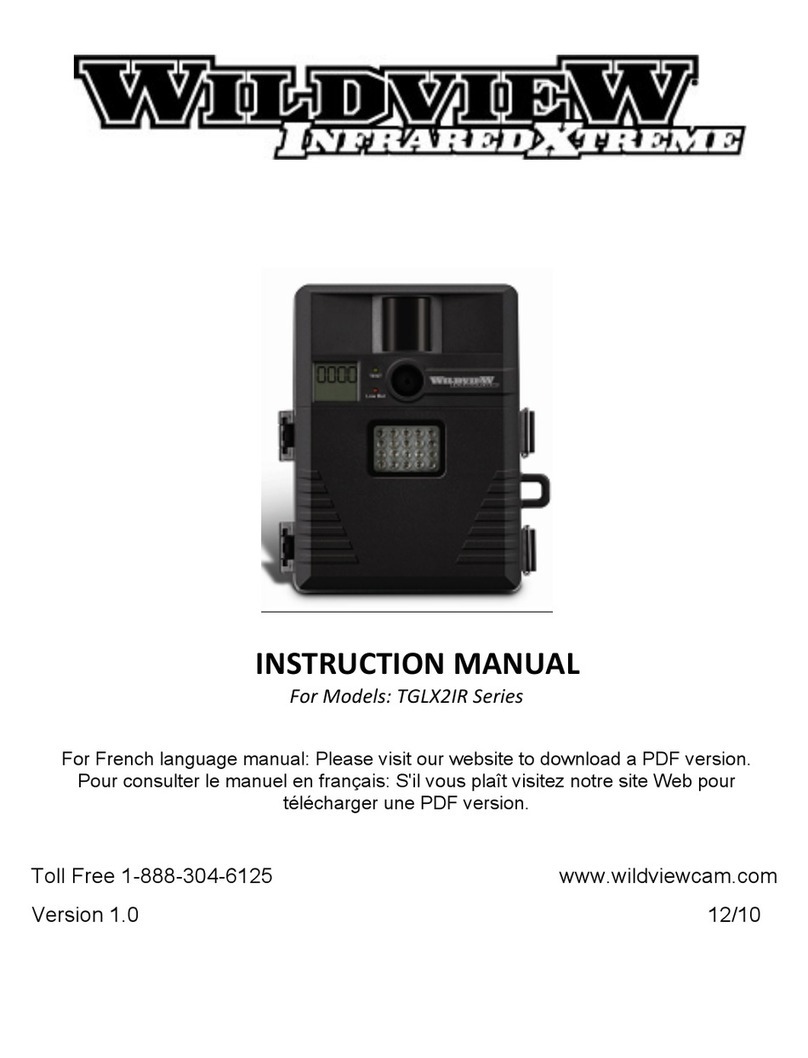 Wildview TGLX2IR Series instruction manual