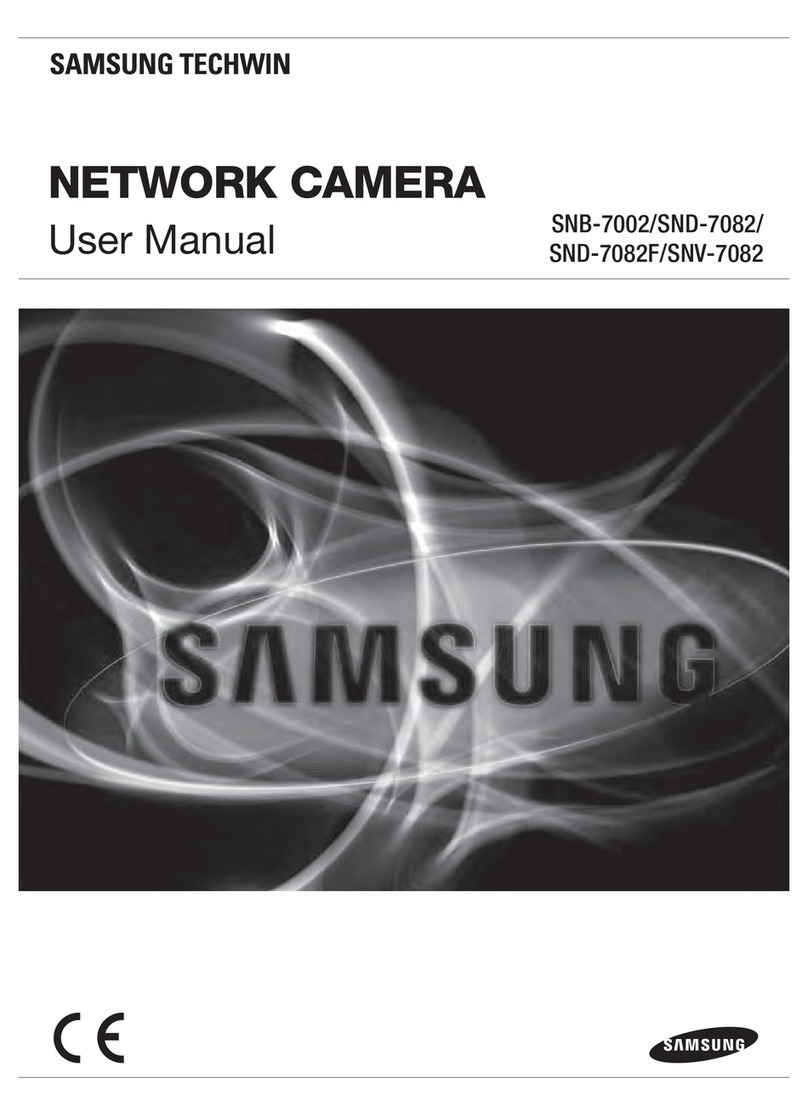 Samsung iPolis SNB-7002 User manual Samsung iPolis SNB-7002 User manual