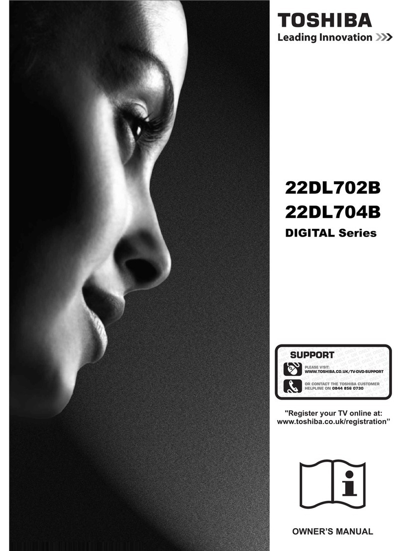 Toshiba 22DL704B owner's manual