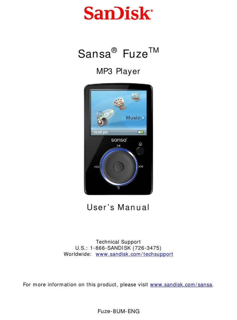 SanDisk SDMX14R-004GK-A70 User manual
