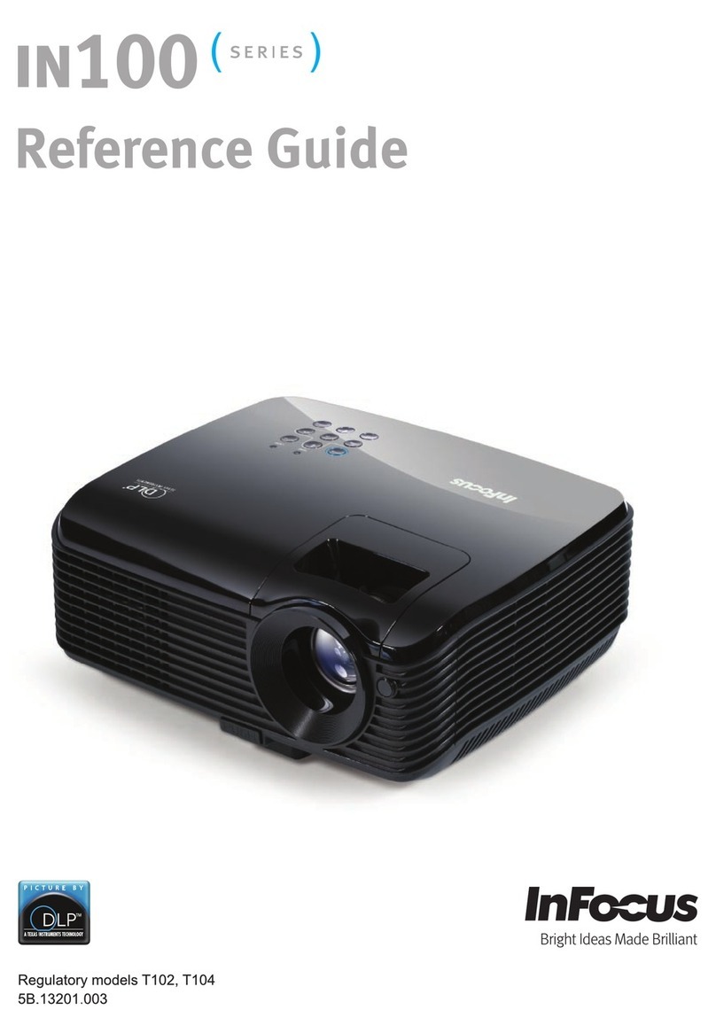 InFocus T102 User manual