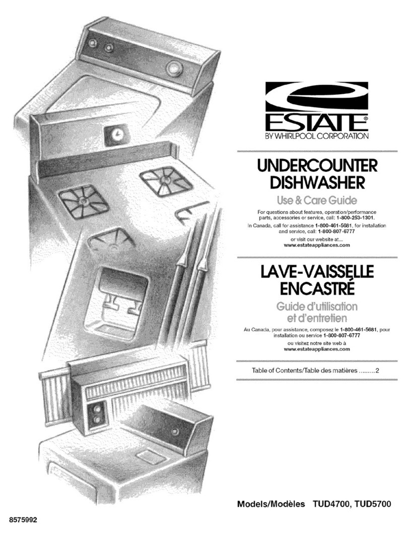 Estate TUD4700 Use & care guide