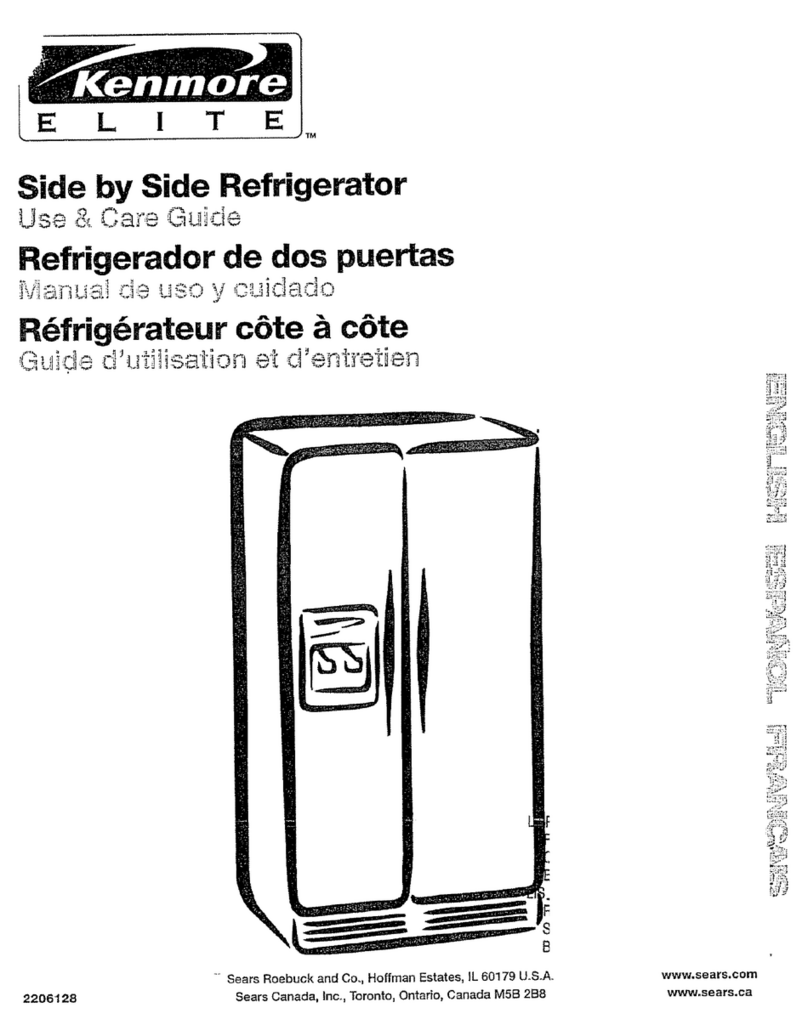 Kenmore 2206128 User manual
