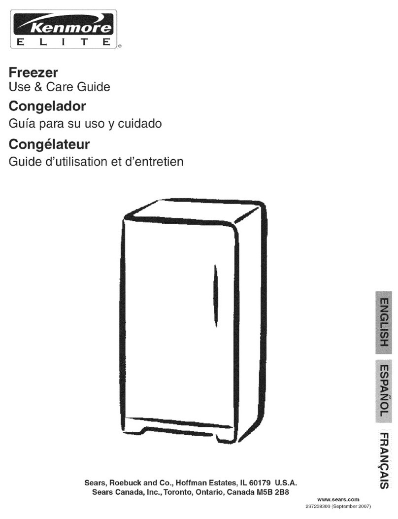 Kenmore 297208300 User manual