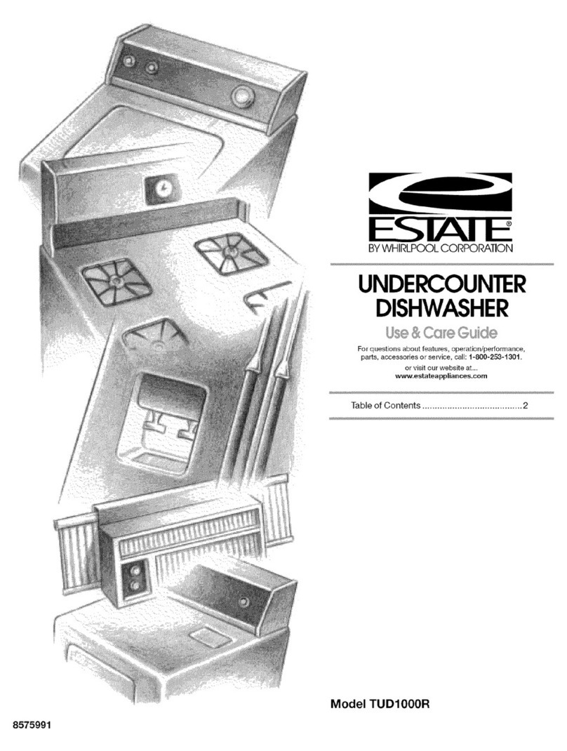 Estate TUD1000RB2 Use & care guide