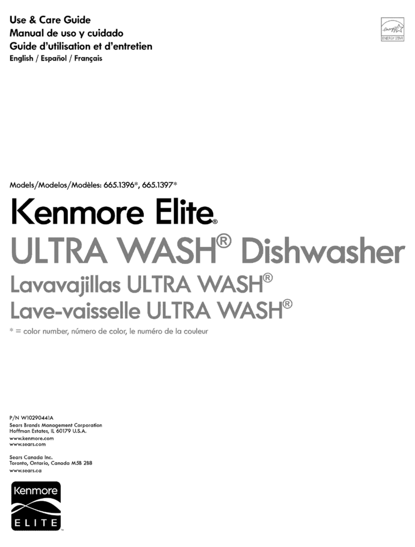 Kenmore 665.1396 Use & care guide