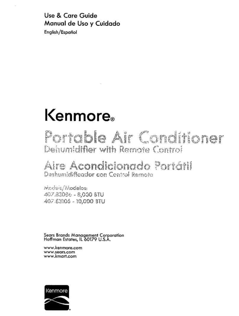 Kenmore 407.83086 User manual