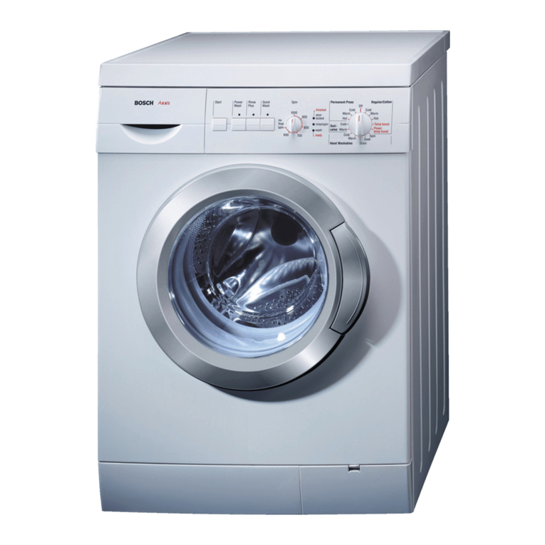 Bosch AXXUS WFL 2050 Product guide