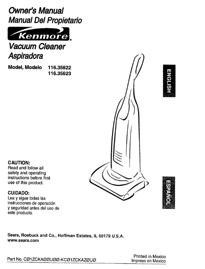 Kenmore 116.35622 User manual