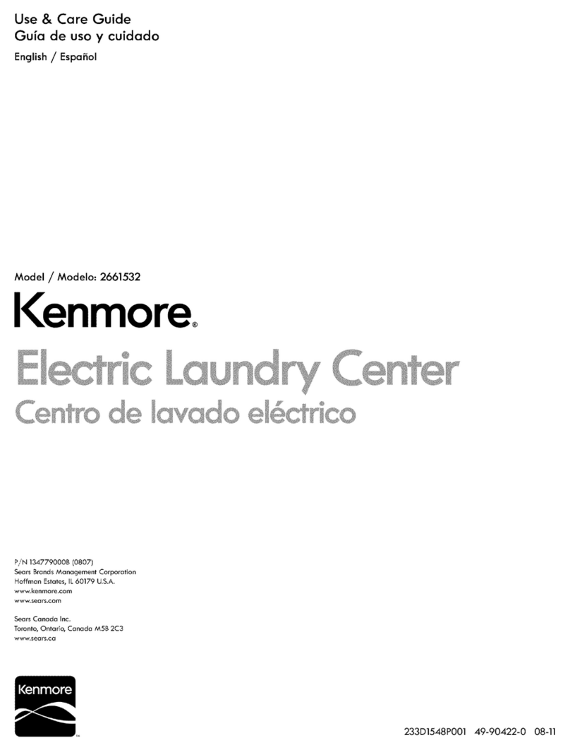 Kenmore 2661532 User manual