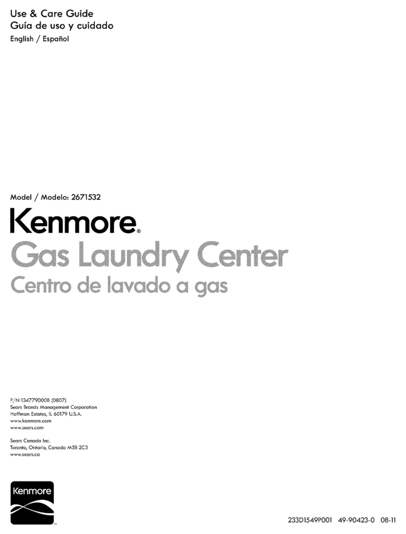 Kenmore 2671532 User manual