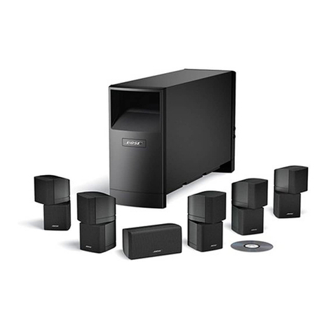 Bose AM-15II Series User manual